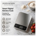 𝒛𝒆𝒏𝒗𝒐𝒓𝒂𝒎™ Smart Digital Kitchen Scale